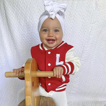 Load image into Gallery viewer, Custom Varsity Jacket -  Red/White
