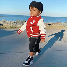 Load image into Gallery viewer, Custom Varsity Jacket -  Red/White
